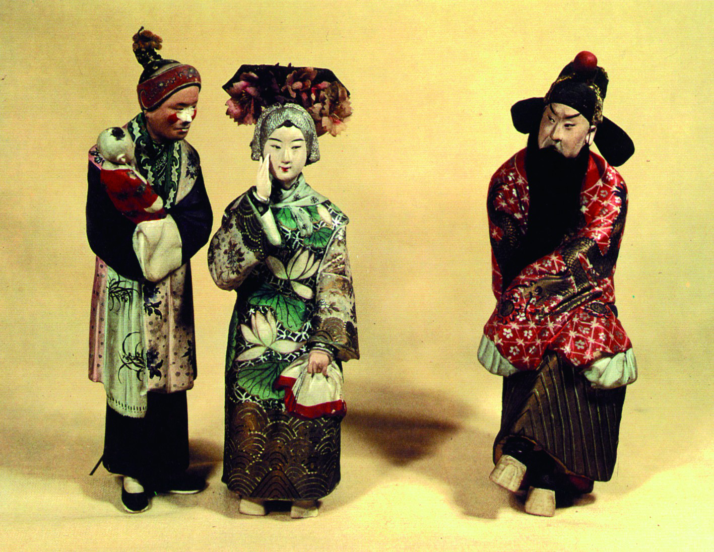 京劇彩塑